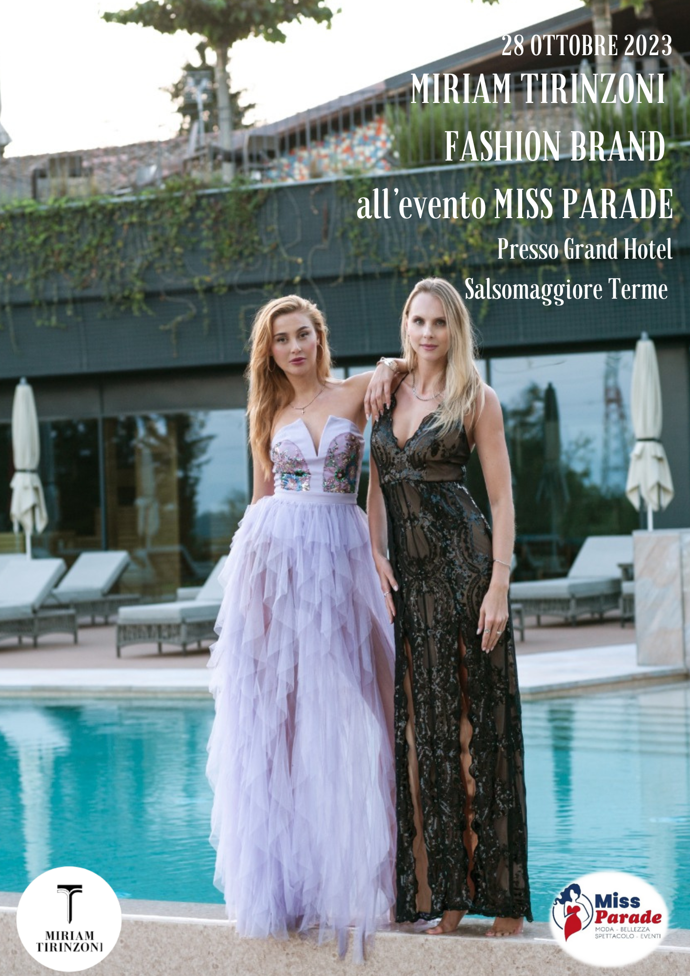 MIRIAM TIRINZONI FASHION BRAND A SALSOMAGGIORE CON LA SELEZIONE MISS 