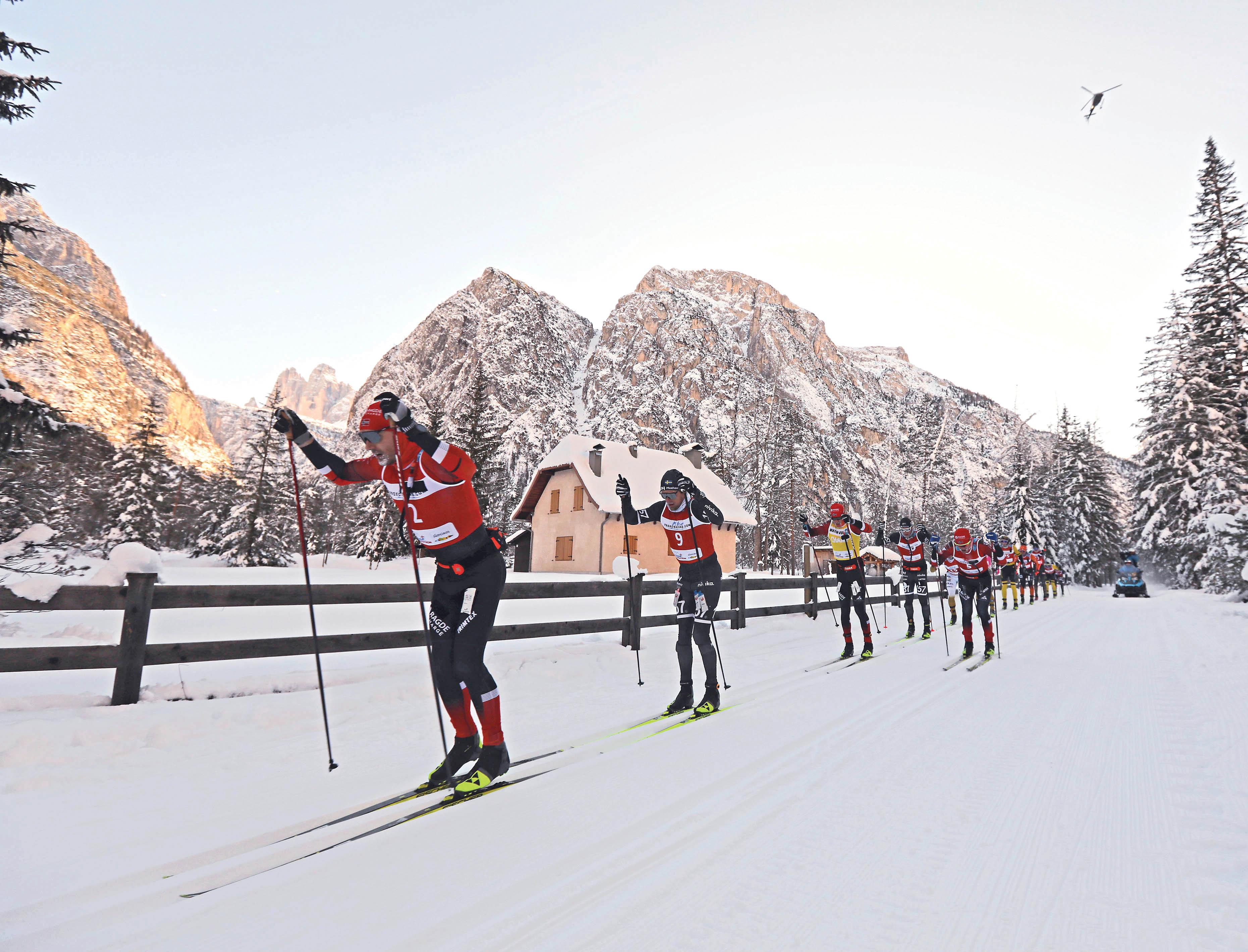 CLASSIC RACE PER TUTTI ALLA 3 ZINNEN. I FONDISTI SCALATORI A PRATO PIAZZA