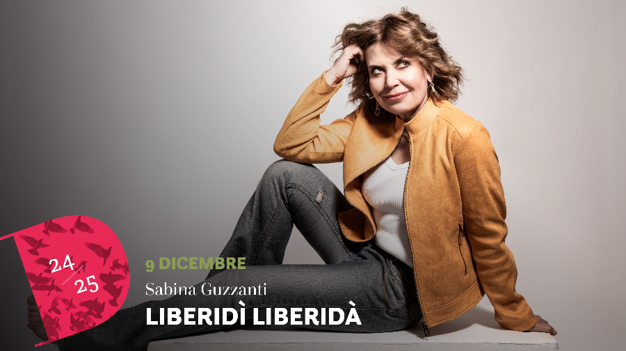 Al Teatro Duse di Bologna Sabina Guzzanti in LIBERIDÌ LIBERIDÀ