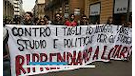 Palermo, studenti in corteo contro la Buona scuola