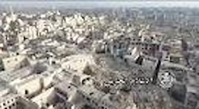 Siria: la devastazione di Aleppo vista dal drone