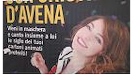Cristina D'Avena a Modena: Che felicità cantare le canzoni che piacciono ai miei fans