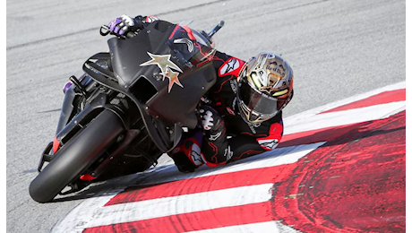 Test MotoGP, Martin promuove l'Aprilia: Bella bella