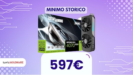 La RTX 4070 Super scende sotto i 600€ a poche ore dal Prime Day di ottobre