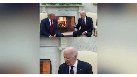 Trump incontra Biden, il tycoon: Transizione più liscia possibile, speaker Camera Johnson: Niente più soldi all'Ucraina - VIDEO