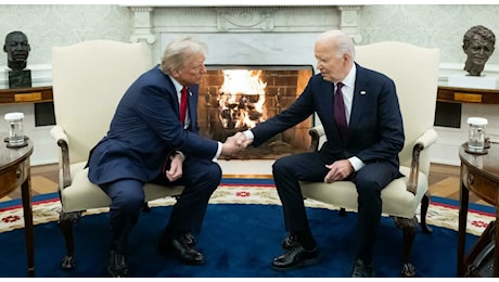 Trump vede Biden: «Transizione sarà più liscia possibile». Mike Johnson annuncia: «Non daremo più soldi all'Ucraina»