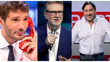 Pagelle ascolti tv, top e flop di ieri: De Martino senza rivali, Tradimento vince ma Fazio conquista, bene Report