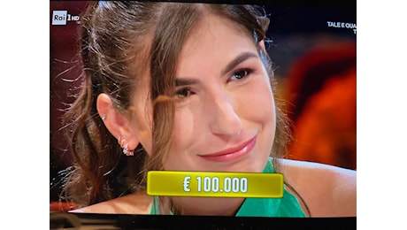 La sestese Alice vince 100mila euro ad Affari Tuoi