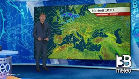 Previsioni meteo video di martedì 16 luglio sull'Italia
