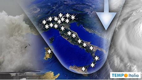 Anno Nuovo con capitombolo dell’Inverno: Ciclone e Neve in Pianura