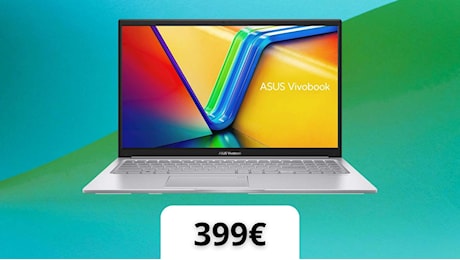 Asus Vivobook 15: notebook affidabile e conveniente in offerta a 399€