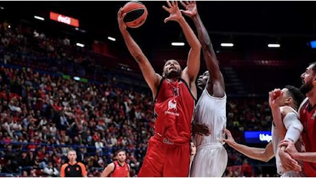 LIVE EL - Olimpia Milano vs Paris Basketball: diretta (33-31 al 16')