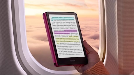 Nuovi ebook reader Amazon Kindle anche a colori