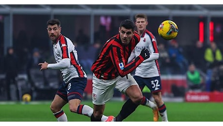 Il Milan sbatte contro il Genoa, 0-0 fra i fischi a San Siro