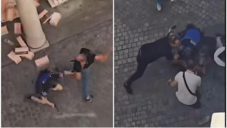 Lugano tentata rapina, la polizia interviene: colluttazione, uno sparo e poi la cattura di un rapinatore
