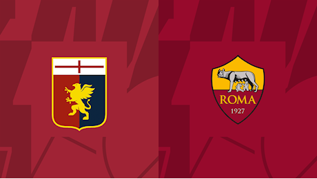 GENOA-ROMA 1-1 FINALE LIVE MATCH