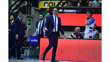 Treviso Basket, coach Vitucci ''L'avversario ha meritato di vincere, faremo sicuramente meglio la prossima''