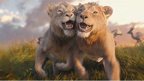 «Mufasa», ecco il prequel del Re Leone con le voci di Elodie e Luca Marinelli