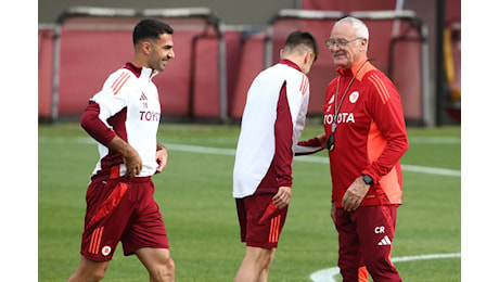 Trigoria, la Roma in campo a due giorni dal Milan: un solo assente per Ranieri (VIDEO)