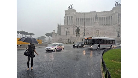 Meteo Roma: oggi pioggia, Venerdì 4 pioggia e schiarite, Sabato 5 foschia