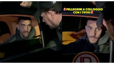 Verso Napoli-Roma, duro faccia a faccia tra i tifosi e capitan Pellegrini: le parole | VIDEO