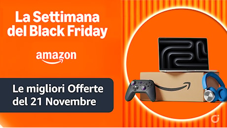 E' iniziato il Black Friday 2024 su Amazon: Ecco le migliori Offerte del primo giorno! (in continuo aggiornamento)