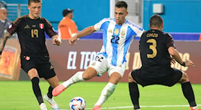Coppa America: Argentina vola anche senza Messi,ci pensa Lautaro