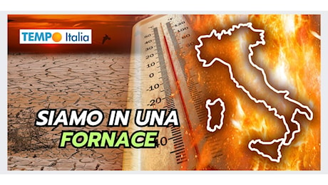 INCESSANTE ONDATA DI CALDO, una sofferenza meteo