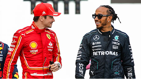 Ferrari, Leclerc scalpita per l'arrivo di Hamilton: Potrò imparare dal pilota più vincente di sempre, è un riferimento