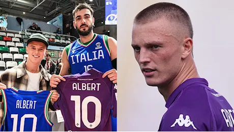 (FOTO): Gudmundsson scambia la maglia con Tessitori dell’Italbasket, è a Reggio Emilia