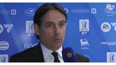 Inzaghi a ITV: “Avuto occasioni clamorose, fa molto male perdere una finale. Fatichiamo a…”