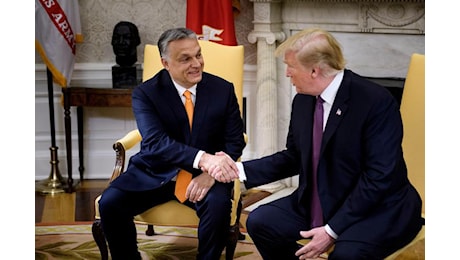 Orban soddisfatto dopo incontro con Trump. Abbiamo discusso i modi per creare pace. La buona notizia del giorno: risolverà tutto! (C.M.)
