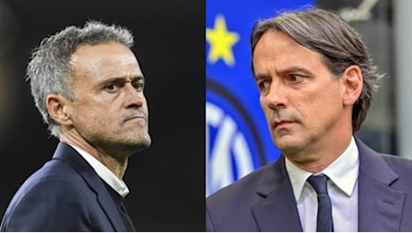 PSG-Inter sarà anche Luis Enrique-Inzaghi. E quel precedente con la Roma…
