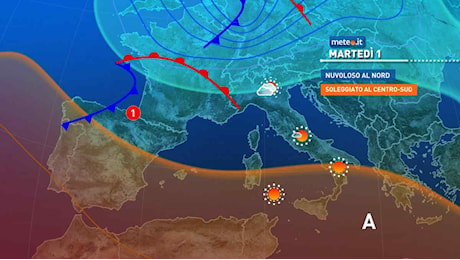 Meteo: 30 settembre senza piogge di rilievo, nuova perturbazione da domani