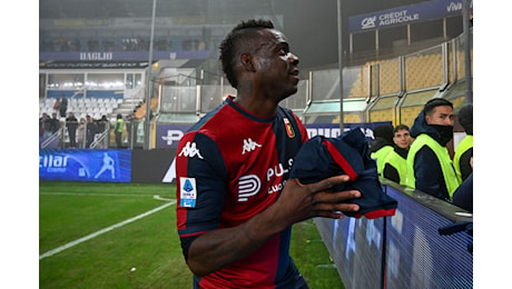 Genoa, esordio in rossoblù per Balotelli: torna in Serie A dopo 1701 giorni