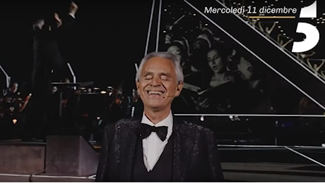 Andrea Bocelli 30 - The Celebration, stasera in tv: la scaletta e gli ospiti