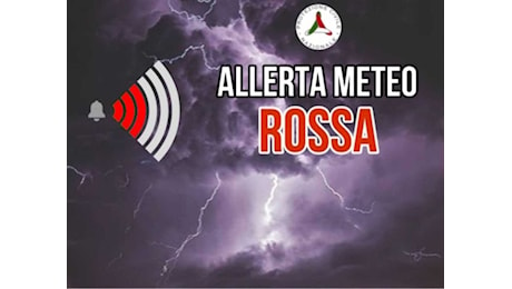 Meteo: scatta l'avviso meteo più grave della Protezione Civile, tante regioni in Allerta