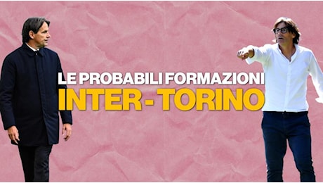 Inter-Torino: le probabili formazioni di Inzaghi e Vanoli