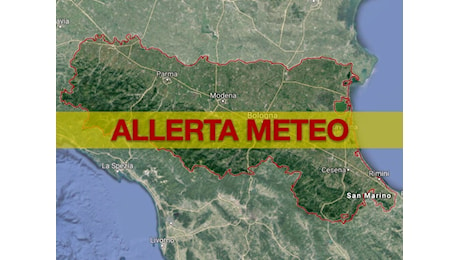 Allerta Meteo Emilia-Romagna: burrasca in arrivo, codice arancione per le piene dei fiumi