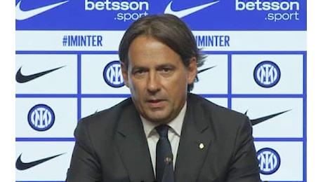 Manchester City-Inter, Inzaghi in conferenza LIVE