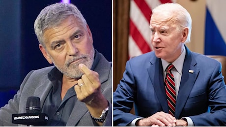 George Clooney a Biden: «Ti voglio bene, però ritirati»
