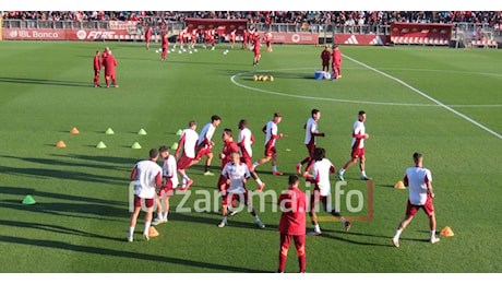 Roma, l’allenamento a porte aperte al Tre Fontane: out Cristante e Ryan – LIVE