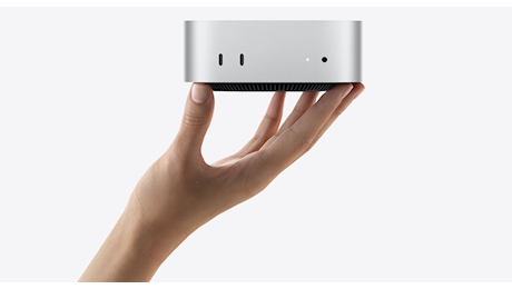 Apple presenta il Mac mini più piccolo e potente di sempre, con chip M4