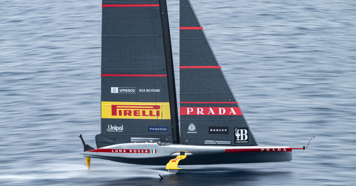 Luna Rossa Prada Pirelli in vetta al Round Robin della Louis Vuitton