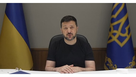 IL VIDEO. Zelensky: domani incontro coalizione volenterosi in Ucraina