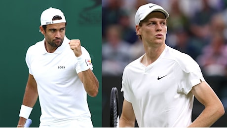 Wimbledon all'italiana, Berrettini affronta Sinner: «Saremo “scontenti” pari»
