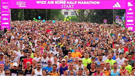 Che successo la Wizz Air Rome Half Marathon: Wafula e Sang vincono la prima edizione