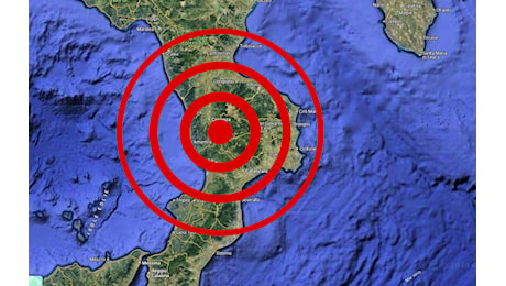 Torna a tremare la terra tra Cellara e Mangone. Forte scossa di terremoto di magnitudo 4.2