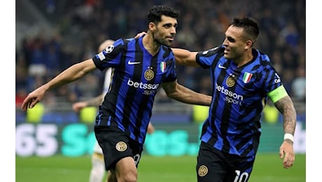 Inter-Stella Rossa 4-0, la partita in un click