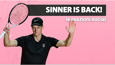 Mia madre ti ama, Jannik un demone: social impazziti per il ritorno di Sinner